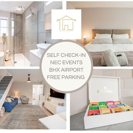 Stunning Abode 5 Min From Nec & Bhx, Pets Allowed Marston Green ภายนอก รูปภาพ